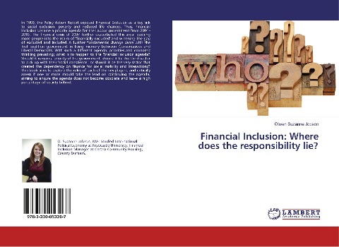 Financial Inclusion: Where does the responsibility lie?