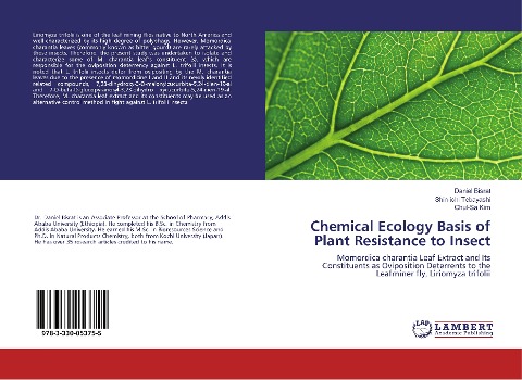 Chemical Ecology Basis of Plant Resistance to Insect: Momordica charantia Leaf Extract and Its Constituents as Oviposition Deterrents to the Leafminer fly, Liriomyza trifolii