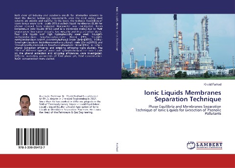 Ionic Liquids Membranes Separation Technique: Phase Equilibria and Membranes Separation Technique of Ionic Liquids for Extraction of Phenolic Pollutants