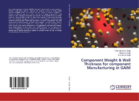 Component Weight & Wall Thickness for component Manufacturing in GAIM