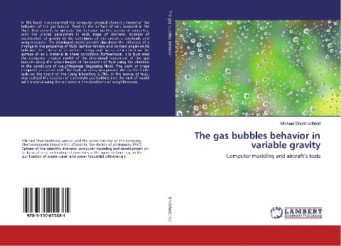 The gas bubbles behavior in variable gravity: Computer modeling and aircrafts tests