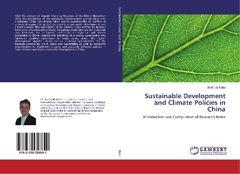 Sustainable Development and Climate Policies in China: Introduction and Compilation of Research Notes