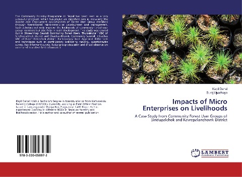 Impacts of Micro Enterprises on Livelihoods: A Case Study from Community Forest User Groups of Sindupalchok and Kavrepalanchowk District