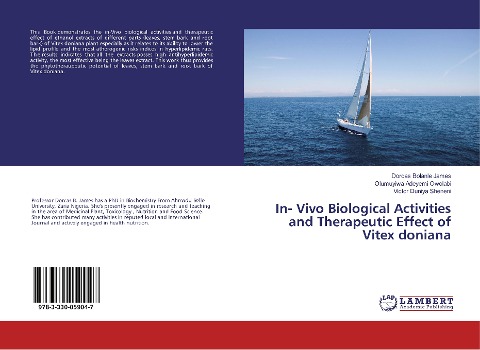 In- Vivo Biological Activities and Therapeutic Effect of Vitex doniana