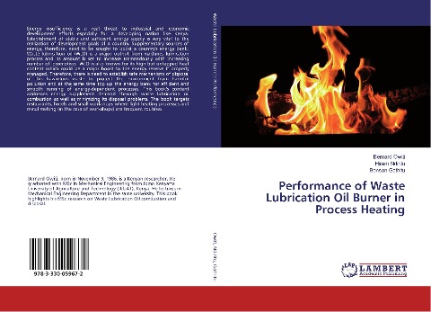 Performance of Waste Lubrication Oil Burner in Process Heating