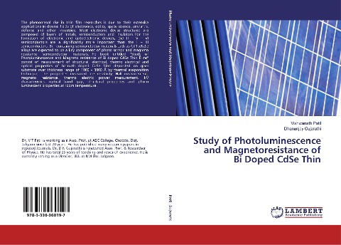 Study of Photoluminescence and Magnetoresistance of Bi Doped CdSe Thin