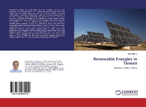 Renewable Energies in Taiwan: Reserve, Status, Policy