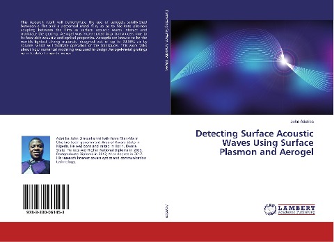 Detecting Surface Acoustic Waves Using Surface Plasmon and Aerogel