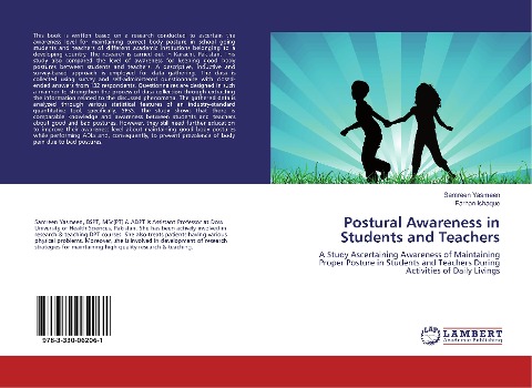 Postural Awareness in Students and Teachers: A Study Ascertaining Awareness of Maintaining Proper Posture in Students and Teachers During Activities of Daily Livings