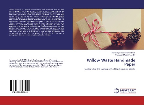 Willow Waste Handmade Paper: Sustainable Up-cycling of Cotton Spinning Waste