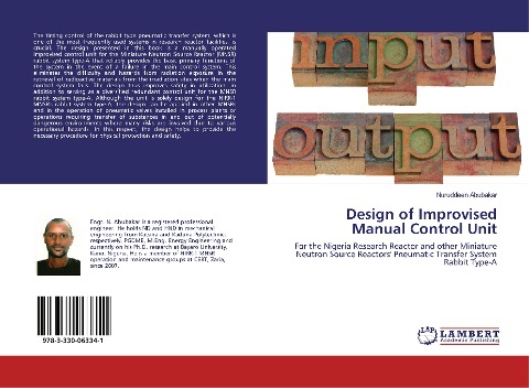 Design of Improvised Manual Control Unit: For the Nigeria Research Reactor and other Miniature Neutron Source Reactors Pneumatic Transfer System Rabbit Type-A