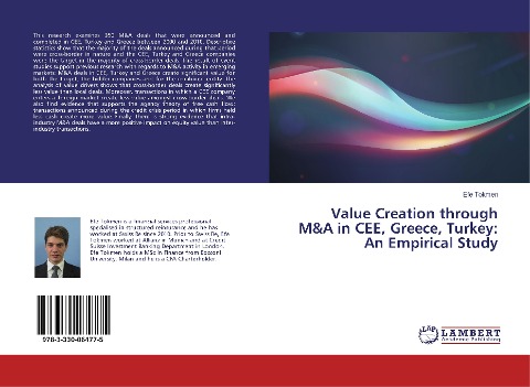 Value Creation through M&A in CEE, Greece, Turkey: An Empirical Study