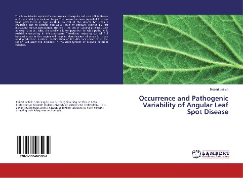 Occurrence and Pathogenic Variability of Angular Leaf Spot Disease