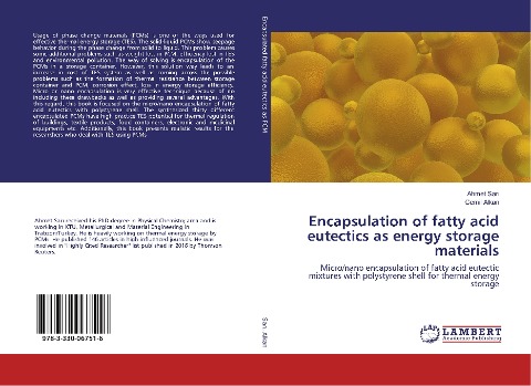 Encapsulation of fatty acid eutectics as energy storage materials: Micro/nano encapsulation of fatty acid eutectic mixtures with polystyrene shell for thermal energy storage