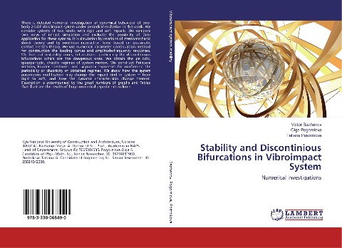 Stability and Discontinious Bifurcations in Vibroimpact System: Numerical investigations