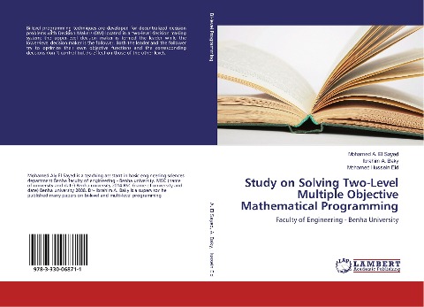 Study on Solving Two-Level Multiple Objective Mathematical Programming: Faculty of Engineering - Benha University