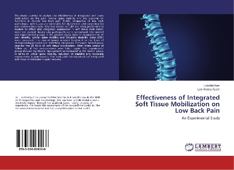 Effectiveness of Integrated Soft Tissue Mobilization on Low Back Pain: An Experimental Study