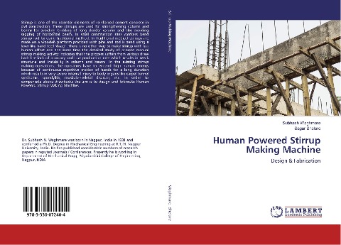 Human Powered Stirrup Making Machine: Design & Fabrication