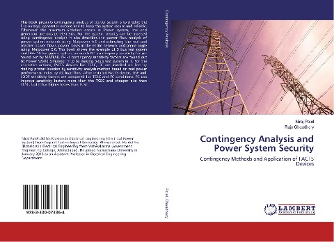 Contingency Analysis and Power System Security: Contingency Methods and Application of FACTS Devices