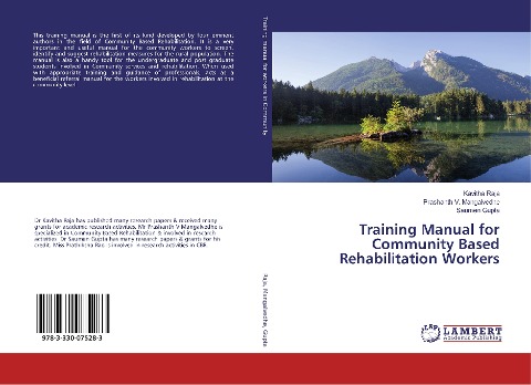Training Manual for Community Based Rehabilitation Workers