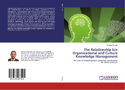 The Relationship b/n Organizational and Culture Knowledge Management: The Case of United Nations Economic Commission for Africa (UNECA)