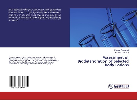 Assessment of Biodeterioration of Selected Body Lotions