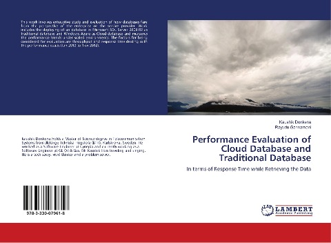 Performance Evaluation of Cloud Database and Traditional Database: In terms of Response Time while Retrieving the Data