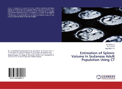 Estimation of Splenic Volume in Sudanese Adult Population Using CT