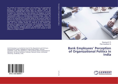 Bank Employees Perception of Organizational Politics In India