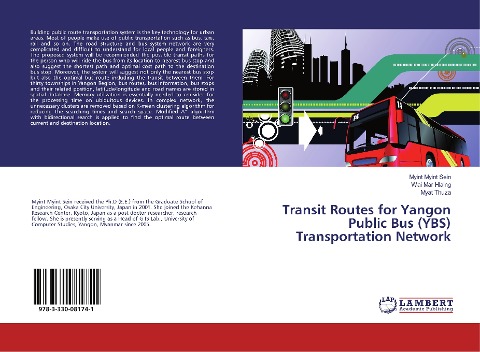 Transit Routes for Yangon Public Bus (YBS) Transportation Network