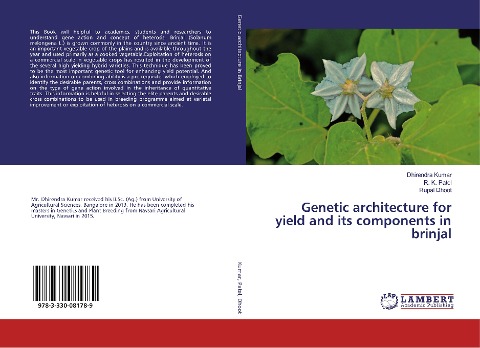 Genetic architecture for yield and its components in brinjal