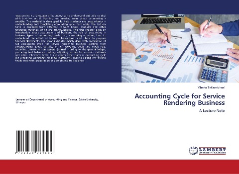 Accounting Cycle for Service Rendering Business: A Lecture Note