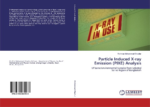 Particle Induced X-ray Emission (PIXE) Analysis: Of Some Environmental Samples from Selected Saline Region of Bangladesh