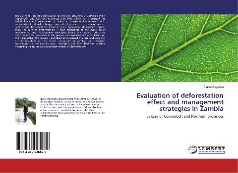 Evaluation of deforestation effect and management strategies in Zambia: A case of Copperbelt and Northern provinces