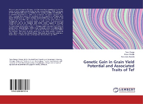 Genetic Gain in Grain Yield Potential and Associated Traits of Tef