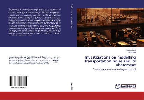 Investigations on modelling transportation noise and its abatement: Transportation noise modelling and control