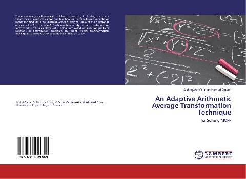 An Adaptive Arithmetic Average Transformation Technique: for Solving MOPP