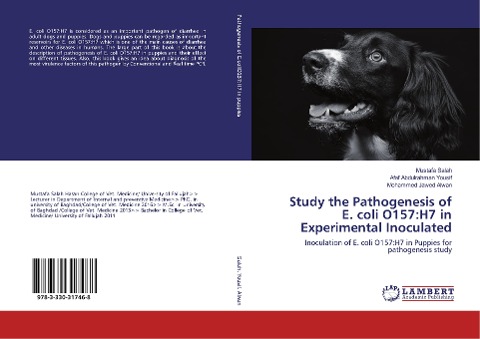 Study the Pathogenesis of E. coli O157:H7 in Experimental Inoculated: Inoculation of E. coli O157:H7 in Puppies for pathogenesis study