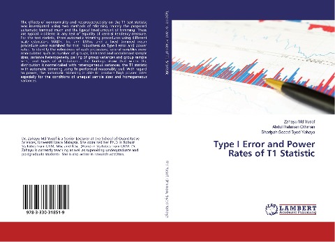 Type I Error and Power Rates of T1 Statistic