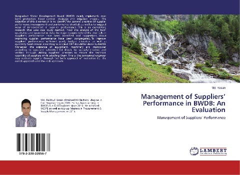 Management of Suppliers Performance in BWDB: An Evaluation: Management of Suppliers Performance