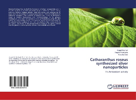 Catharanthus roseus synthesized silver nanoparticles: Its Antioxidant activity