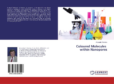 Coloured Molecules within Nanopores