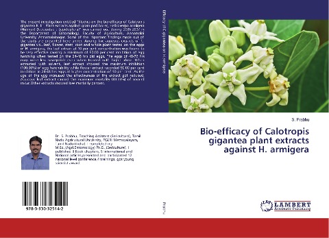 Bio-efficacy of Calotropis gigantea plant extracts against H. armigera