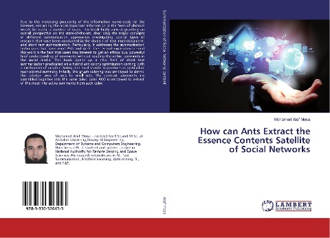 How can Ants Extract the Essence Contents Satellite of Social Networks