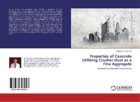 Properties of Concrete Utilizing Crusher Dust as a Fine Aggregate: towards Sustainable Construction