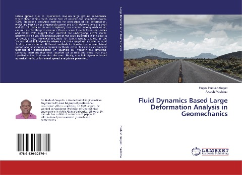 Fluid Dynamics Based Large Deformation Analysis in Geomechanics