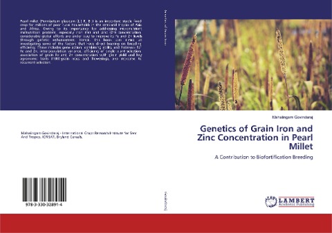 Genetics of Grain Iron and Zinc Concentration in Pearl Millet: A Contribution to Biofortification Breeding