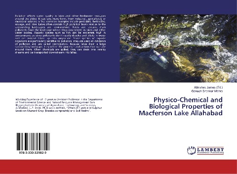 Physico-Chemical and Biological Properties of Macferson Lake Allahabad