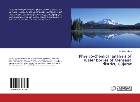 Physico-chemical analysis of water bodies of Mehsana district, Gujarat