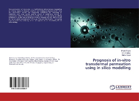Prognosis of in-vitro transdermal permeation using in silico modelling